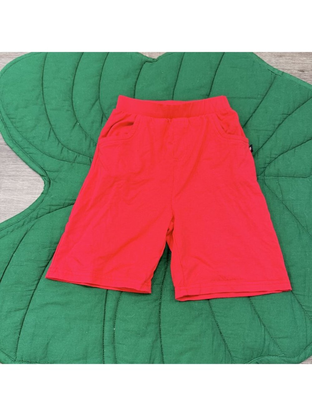 Sweet Bamboo Toddler Boy 3 Year Red Pull On Shorts